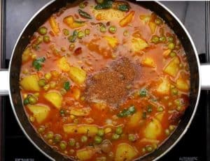 Aloo Matar Ki Sabzi - Indian Vegetable Recipe Aloo Matar Ki Sabzi