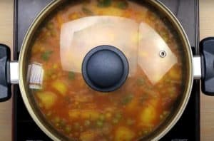 Aloo Matar Ki Sabzi - Indian Vegetable Recipe Aloo Matar Ki Sabzi
