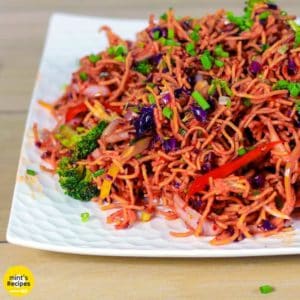 How To Make Chinese Salad - Noodle Salad Recipe Chinese Salad Recipe FB