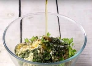 How To Make Missi Puri | Lunch & Dinner Recipe Oil in bowl