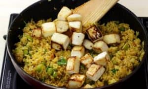 पनीर टिक्का पुलाव बनाने की विधि | Paneer Tikka Pulao Recipe In Hindi Paneer Butter Masala Pulao 18
