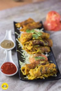 पोहा चिल्ला रोल बनाने की विधि | Poha Chilla Roll In Hindi Poha Chilla Roll