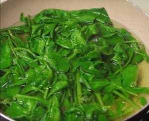 Hara Bhara Kabab | Snacks Recipe Palak blanch in pan or kadai