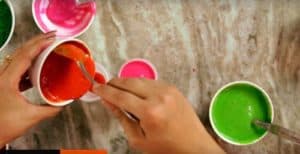 Instant Colorful Kaju Katli Kulfi | Sweets & Desserts Instant Colourful Kaju katli kulfi