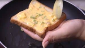 हेल्दी ब्रेड बेसन टोस्ट बनाने की विधि | Healthy Bread Besan Toast In Hindi Healthy Bread Besan Toast