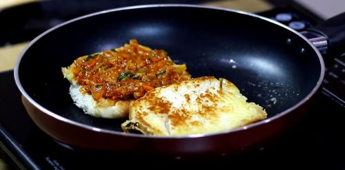 2017 09 04 13 12 16 Masala Pav Recipe In Hindi Masala Pav On Tawa Indian Street Food Breakfast