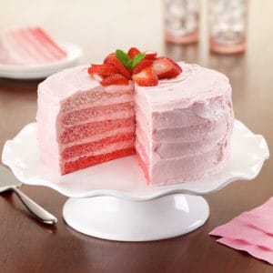 Raspberry Pink Velvet Cake