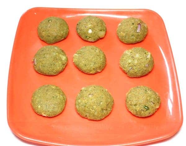 Aloo Palak Tikki 