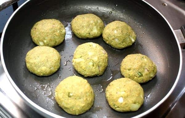 Aloo Palak Tikki 