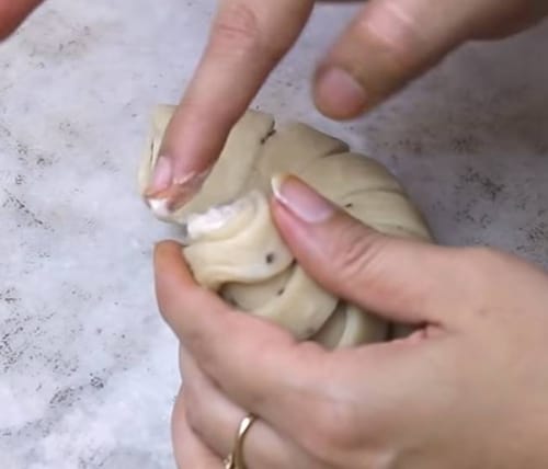 Aloo Paneer Samosa Ring