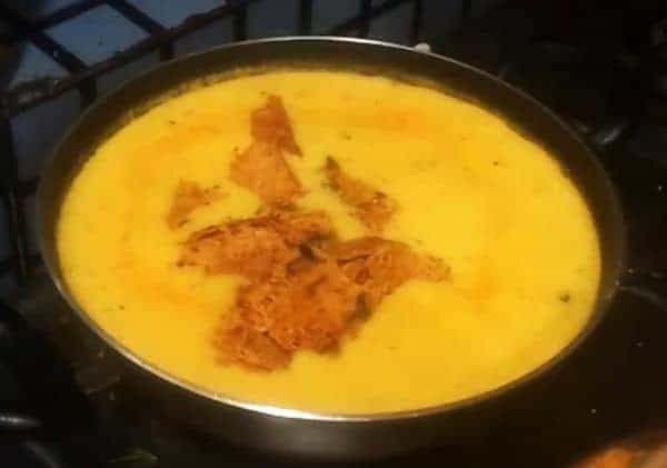 Besan Curry With Chilla