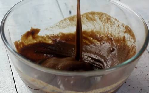 Biscuit mixture in bowl