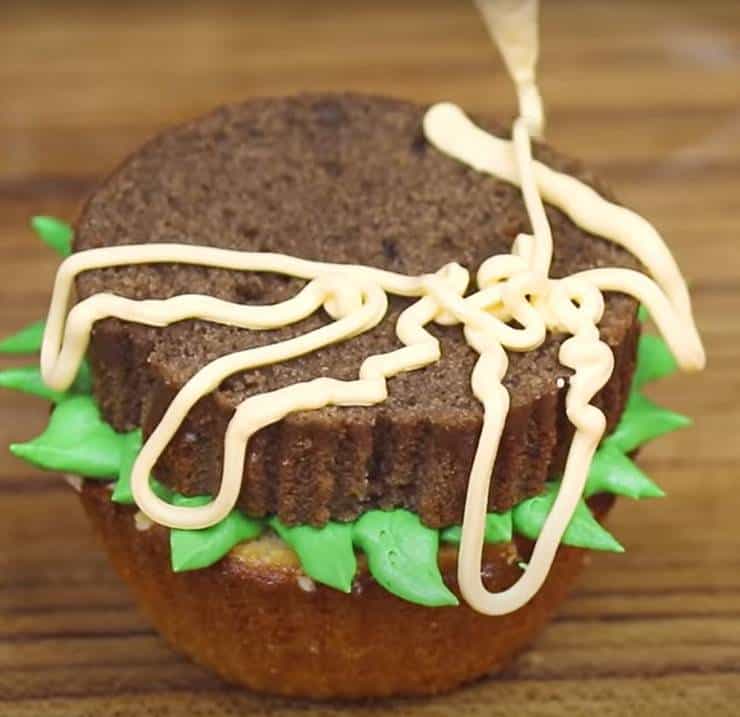 Burger Cupcake