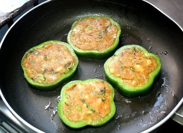 Capsicum Masala Tikki