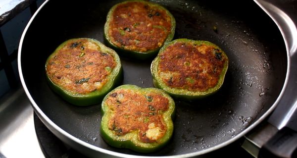 Capsicum Masala Tikki