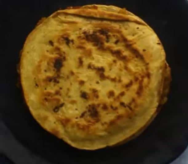 Cheese Pav Bhaji Roti Sandwich
