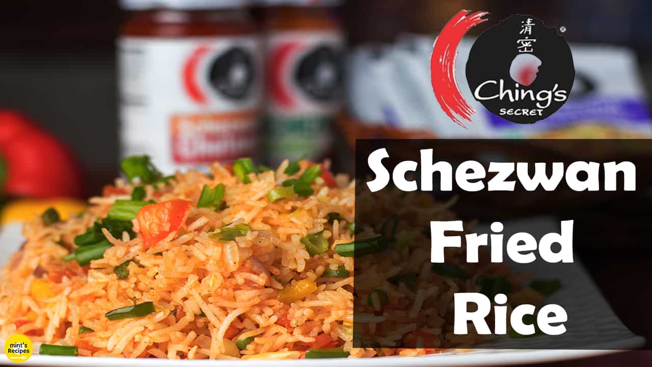 Schezwan Fried Rice | Lunch & Dinner Recipe - Mints Recipes