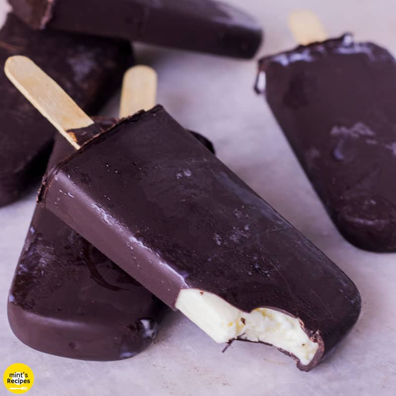 How To Make Chocobar Ice-cream - Mints Recipes