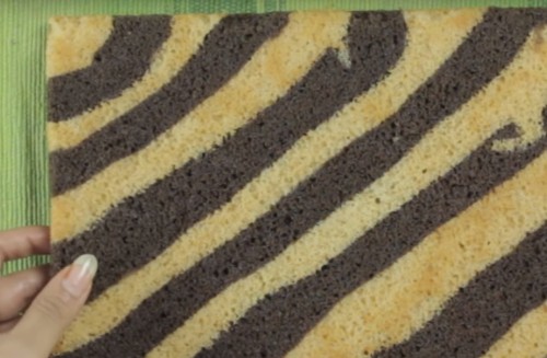 Chocolate swiss rolls