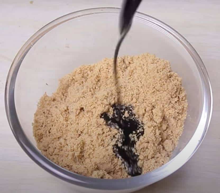 No bake chocolava cake