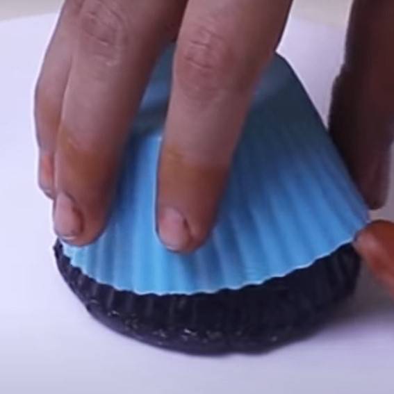 No bake chocolava cake