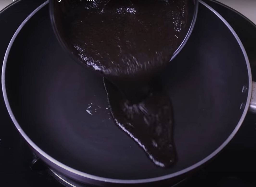 No bake chocolava cake