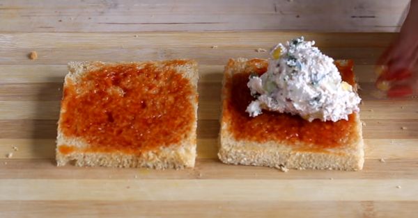 Cream Cheese Sandwich