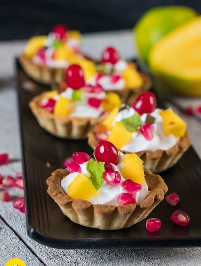 Cream & Fruit Tarts Recipe