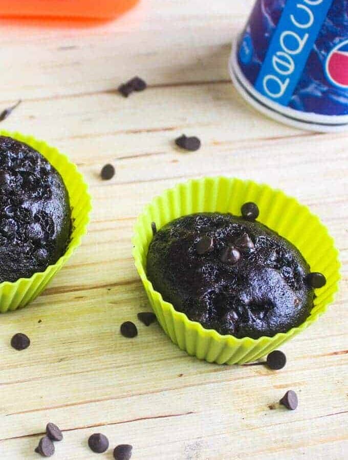 Eggless Cupcake on Pressure cooker