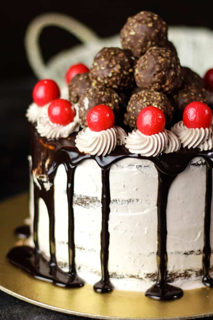 Ferrero Rocher Cake