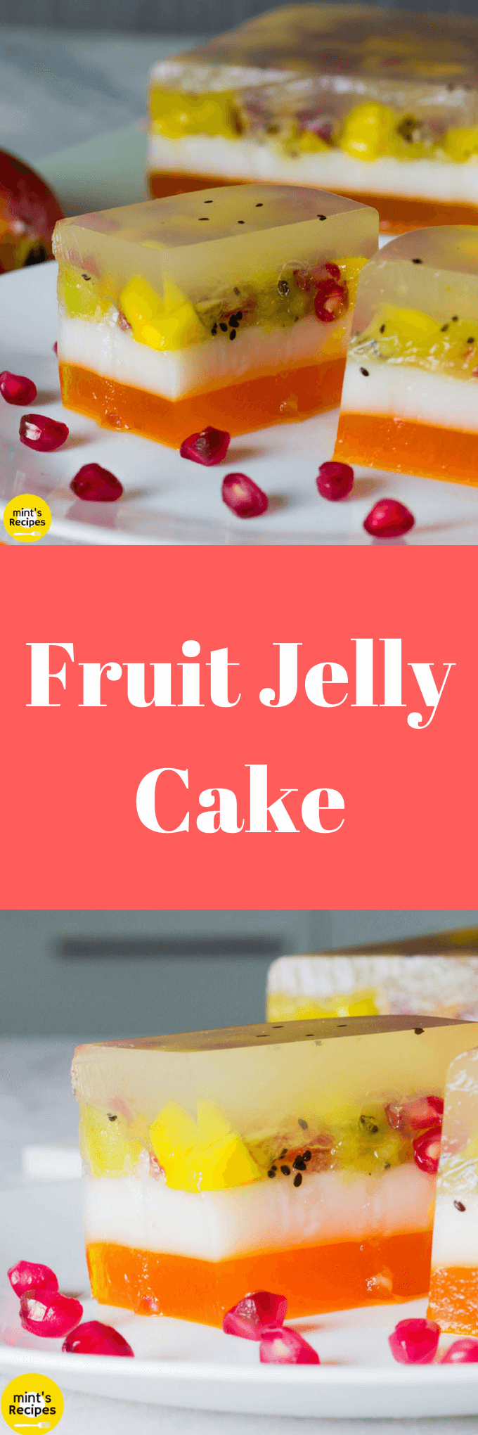 How To Make Fruit Jelly Cake Dessert Mints Recipes