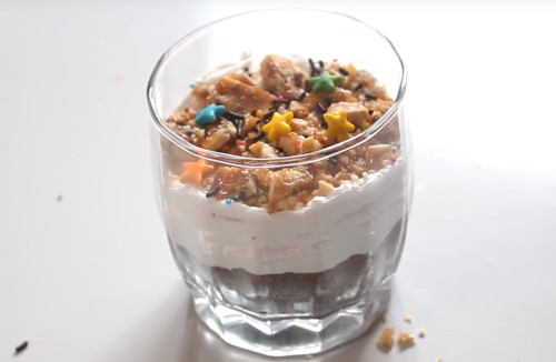 Golden Chocolate pudding (