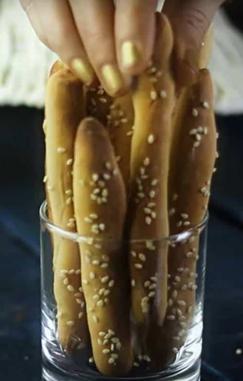 Homemade Italian Soft Breadsticks
