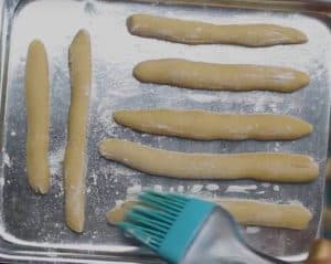 Homemade Italian Soft Breadsticks