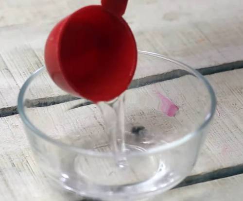 Lukewarm Water in bowl