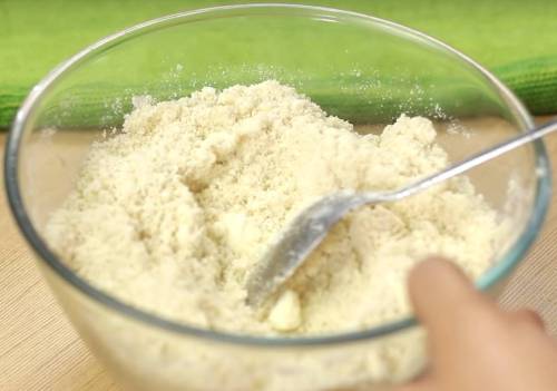 All three powder in bowl.