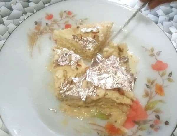 Kesaria Shahi Bread Sandwich 
