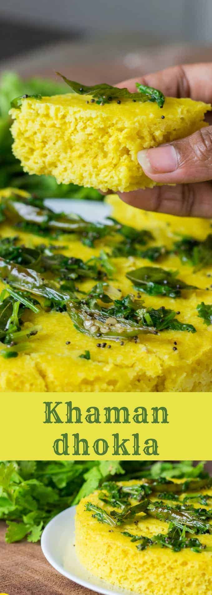Instant Khaman Dhokla Recipe in Microwave (Besan)