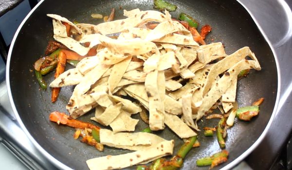 Leftover Roti Noodles