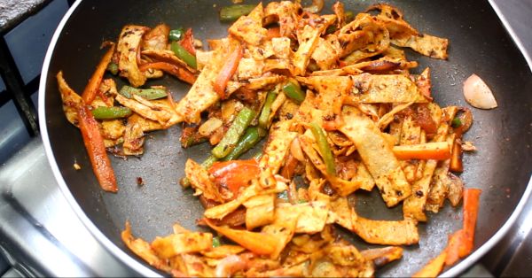Leftover Roti Noodles