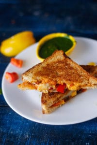 Bread Pizza Sandwich