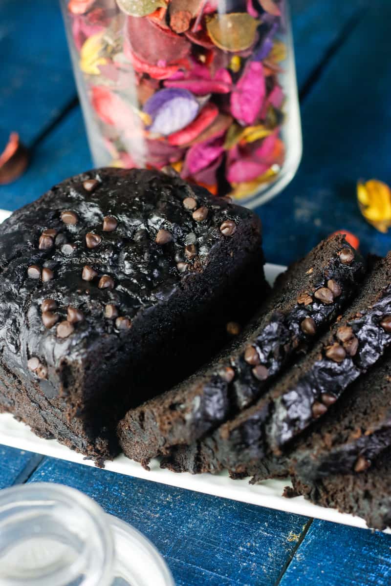 Double Chocolate Banana Cake