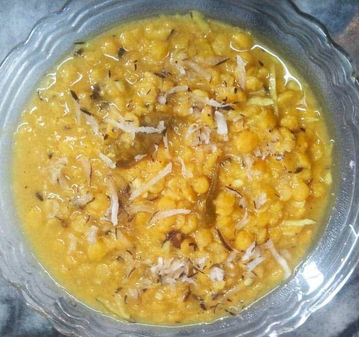 Meethi Cholar Dal