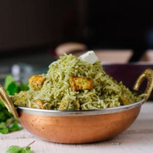 Veg Paneer Biryani