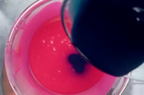 Mirror Glaze Cake