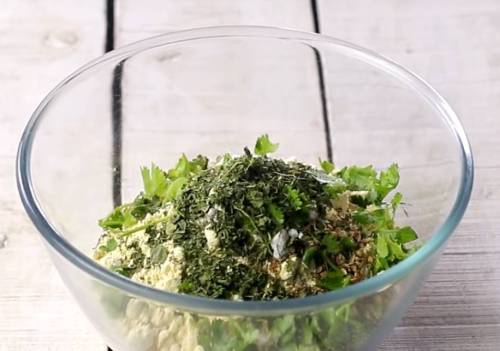 All the ingredients in bowl