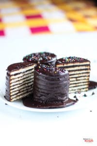 No Bake Biscuit Cake Recipe