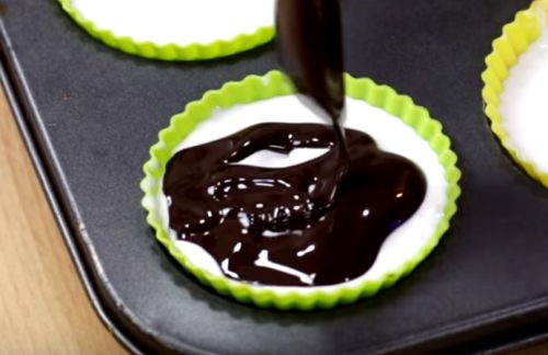 No bake oreo icecream cupcake