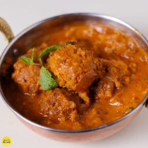 Soyabean Kofta Curry
