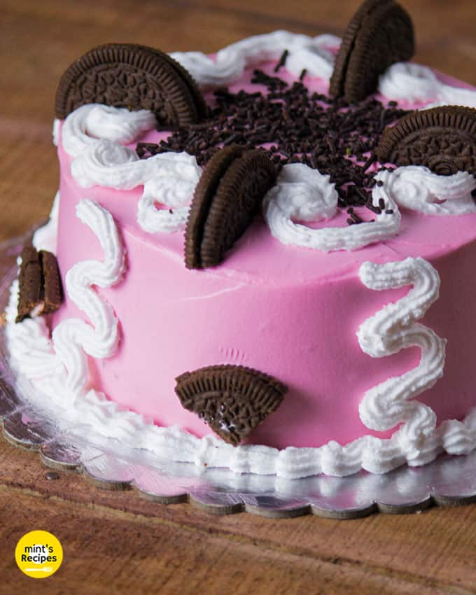 Oreo Ice cream Cake Recipe